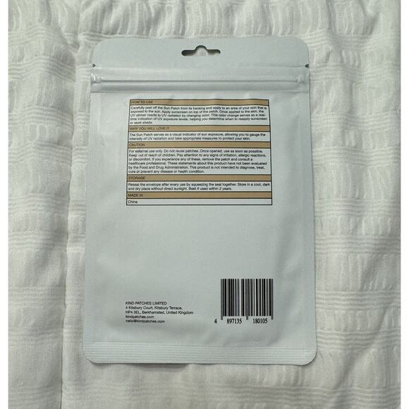 Kind Sun Patches 36 UV Detection New Unopened - Picture 2 of 2